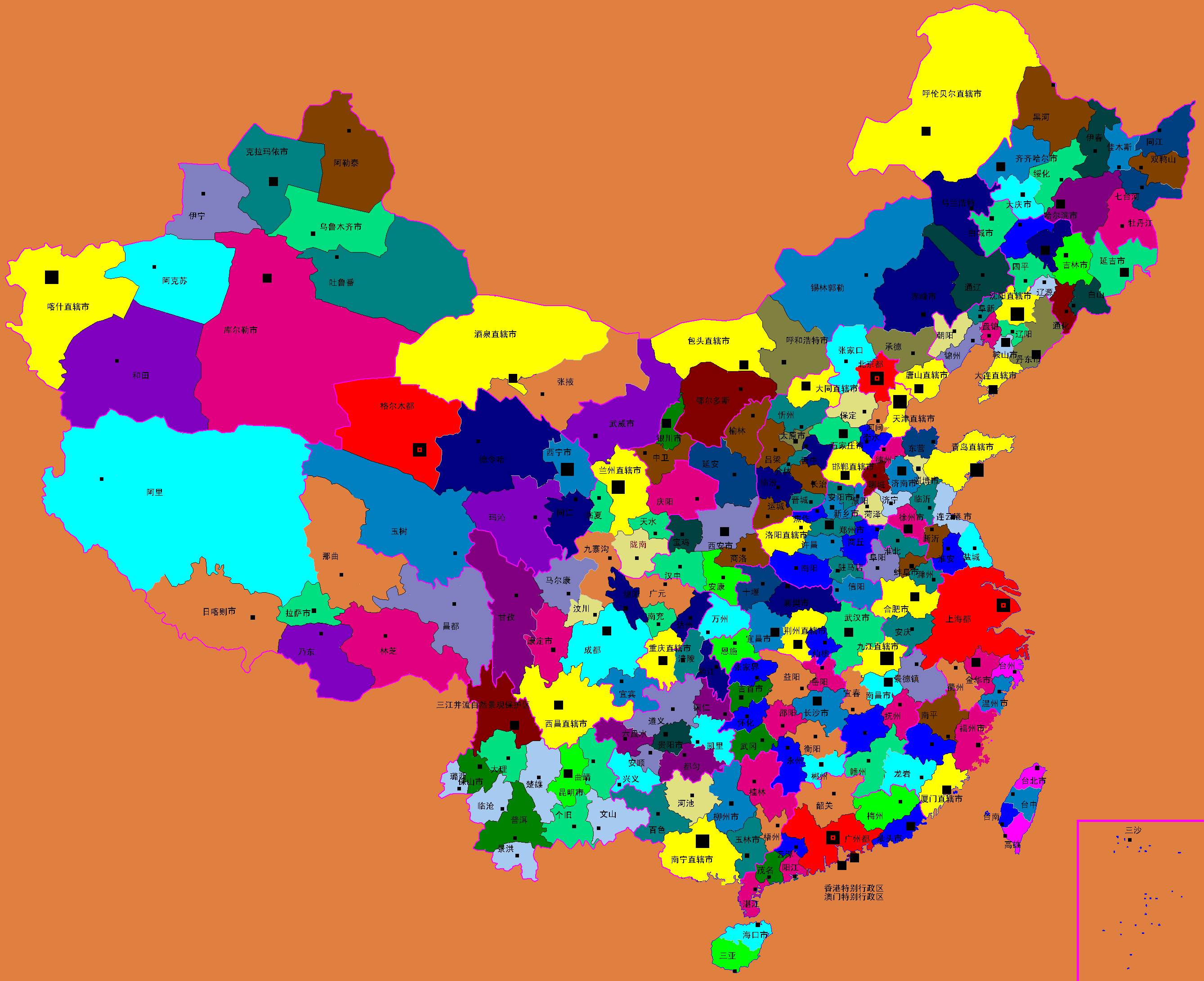 河北省会_副省级省会_江苏省会