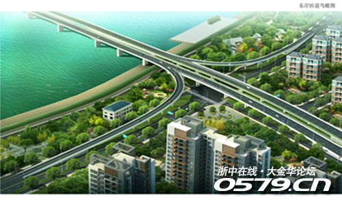 兰溪金角大桥建成正式通车