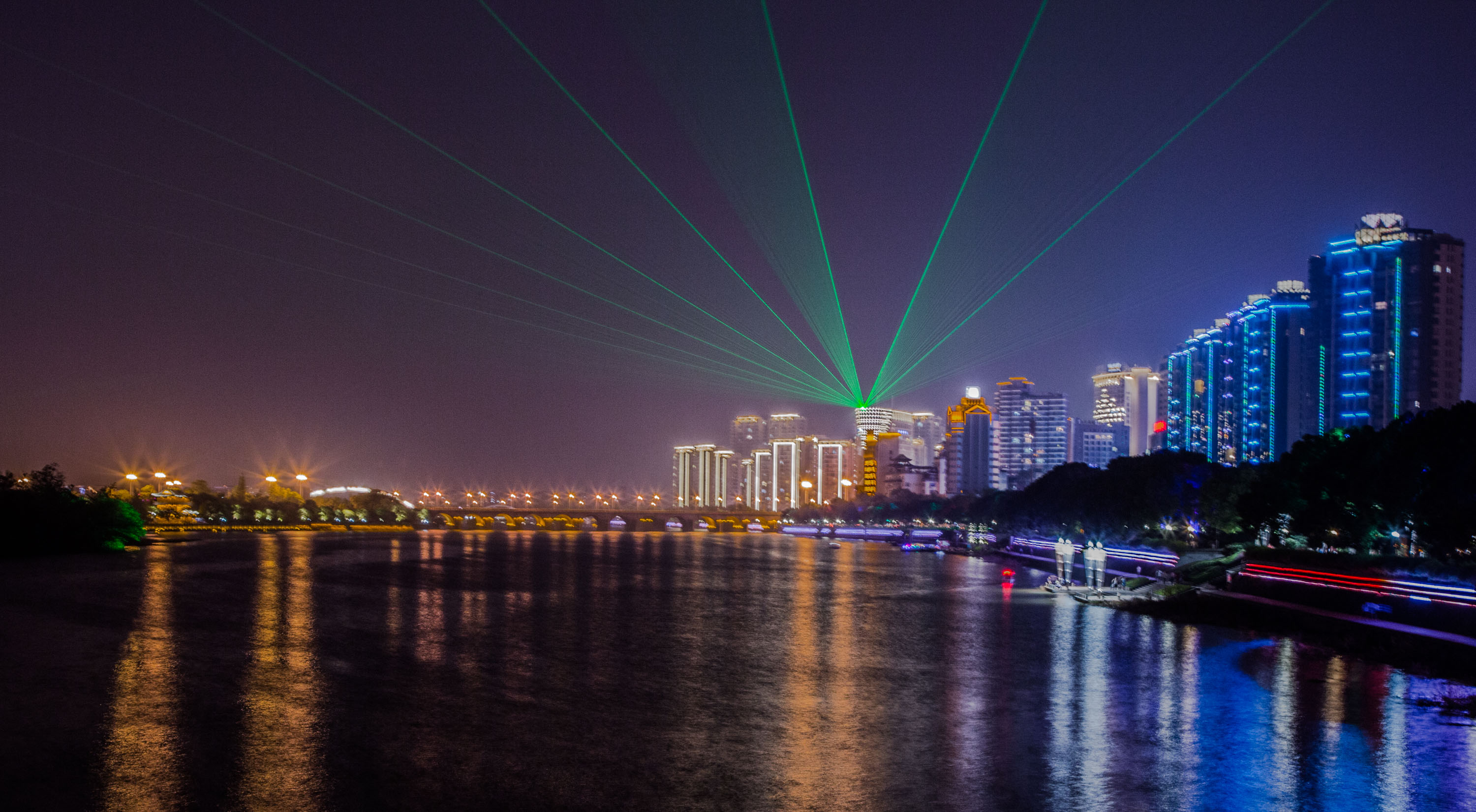 re:(原创)金华夜景