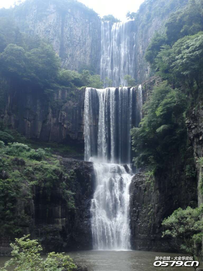 6月6日温州文成百丈漈