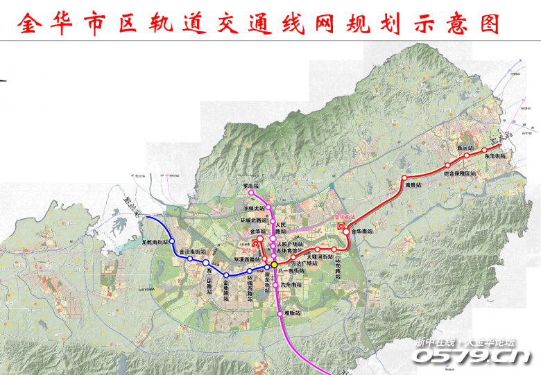 正式版尘埃落定:市政府印发金华轨道交通建设站点,建设时序,看看你家