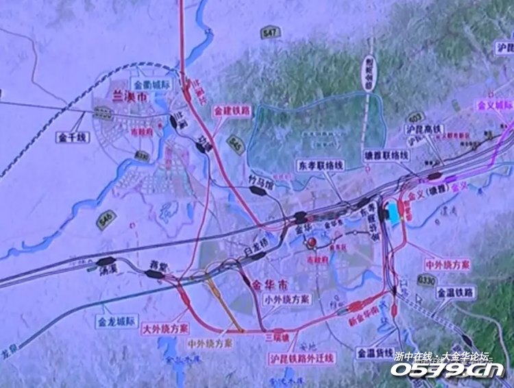 小议金遂松龙高铁规划线路走向