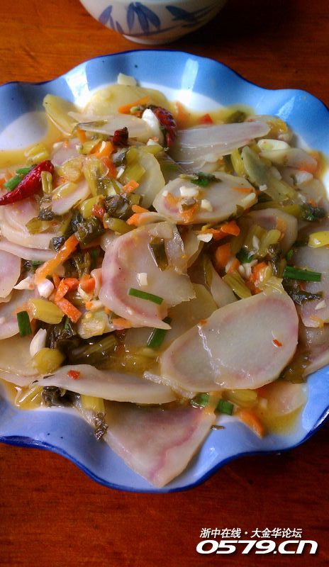 非常有特色的高原洋芋炒酸菜