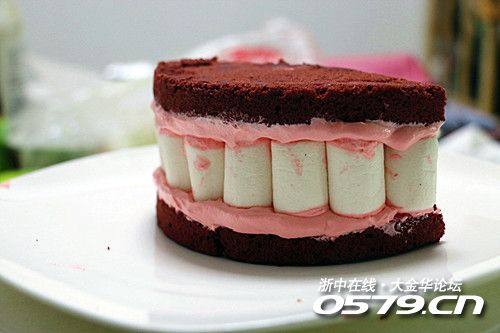 万圣节应景甜点--大板牙蛋糕