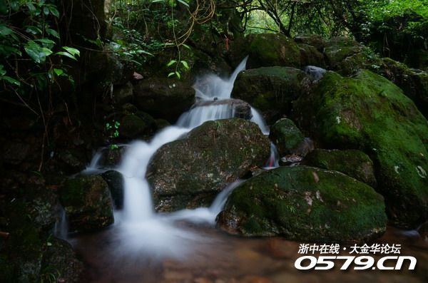 義烏松瀑山的那點水