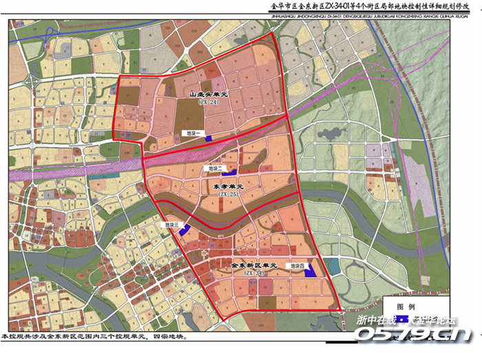 金东区4宗地块规划出炉,其中包括两宗商务用地|大话楼市 - 大金华论坛