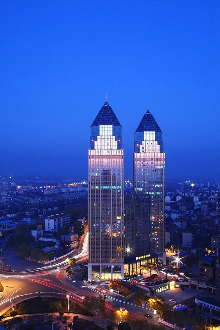 婚礼——世贸大饭店世贸厅74蓝色喷泉婚礼|结婚大本营 - 大金华论坛