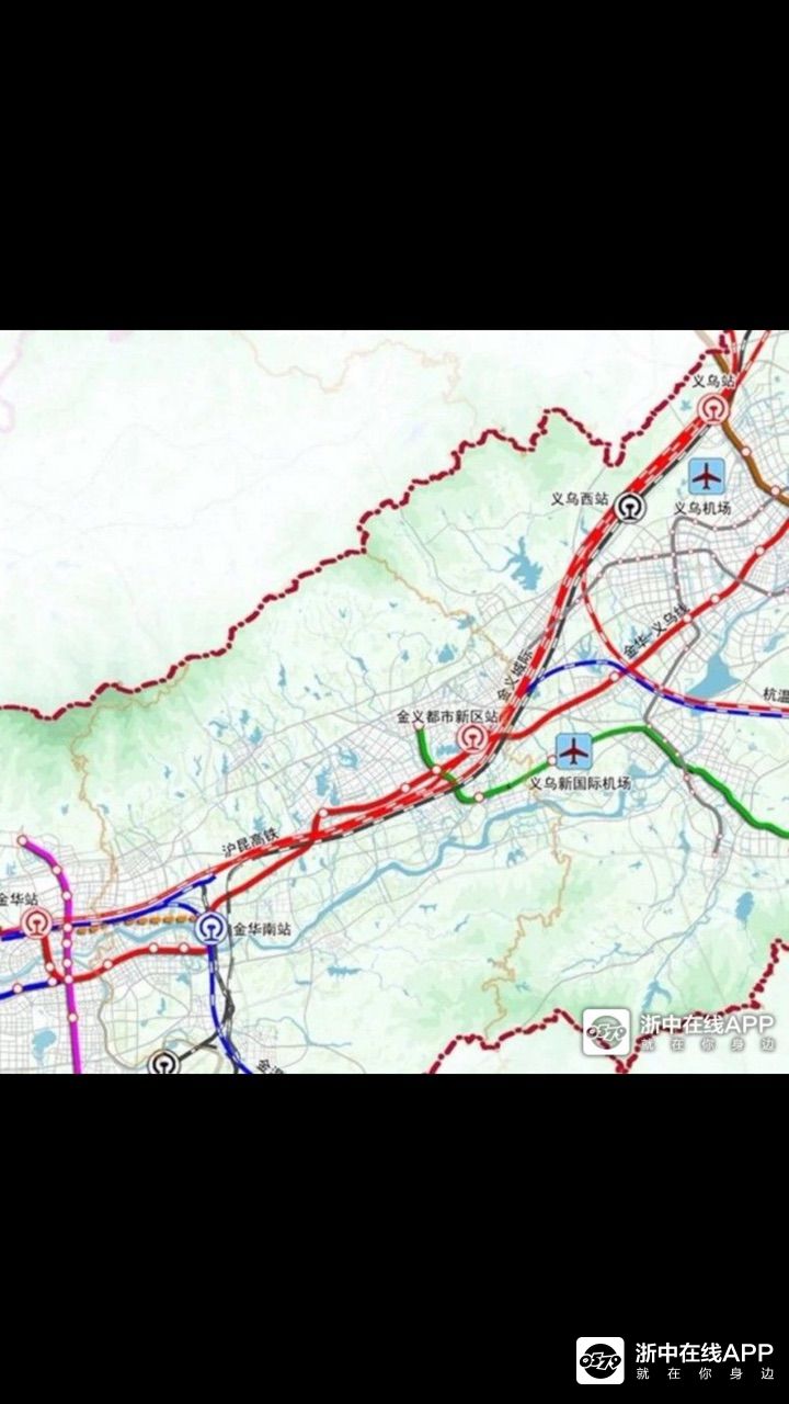 金华这个机场规划(初稿)亮相