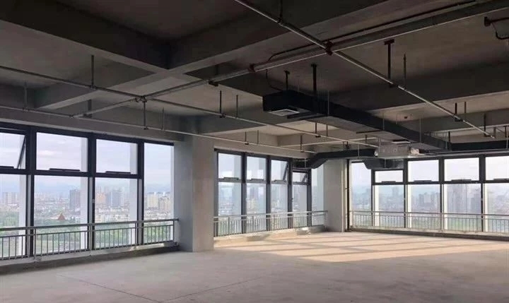 金华多湖中央商务区51车总部高端写字楼出租,二十层一线江景,竟然只要