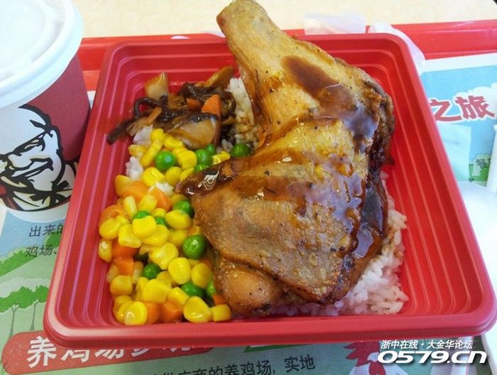 【十月口查报告】kfc的升级版照烧鸡腿饭