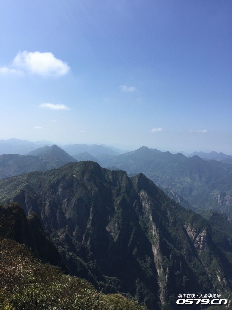 雁荡山最高峰百岗尖