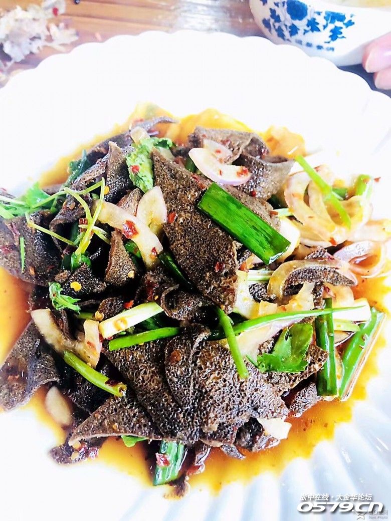 丽江名菜  吹猪肝