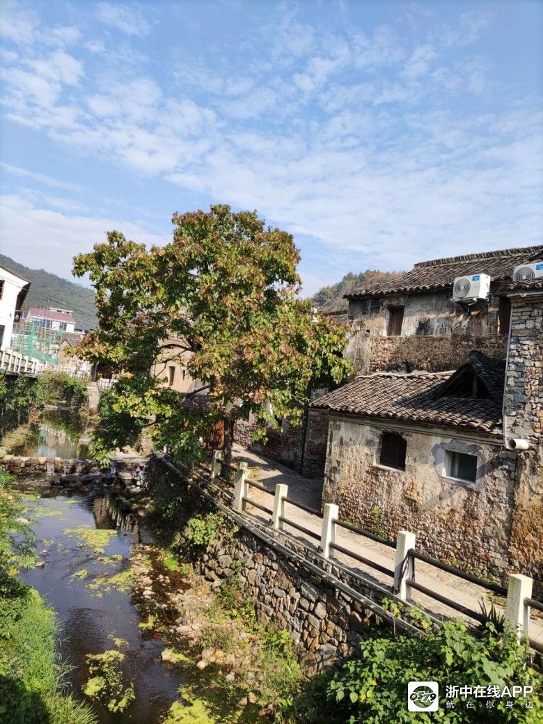 带娃去玩水浦江嵩溪古村风景区