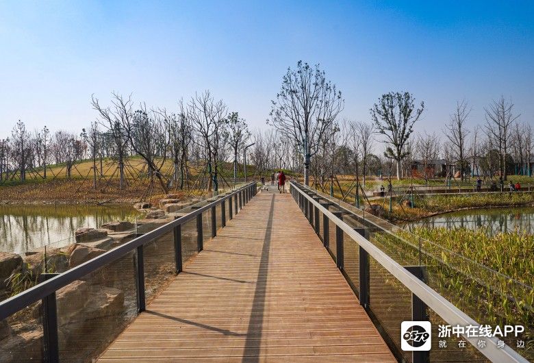 金华赤山公园开了高清美照出炉