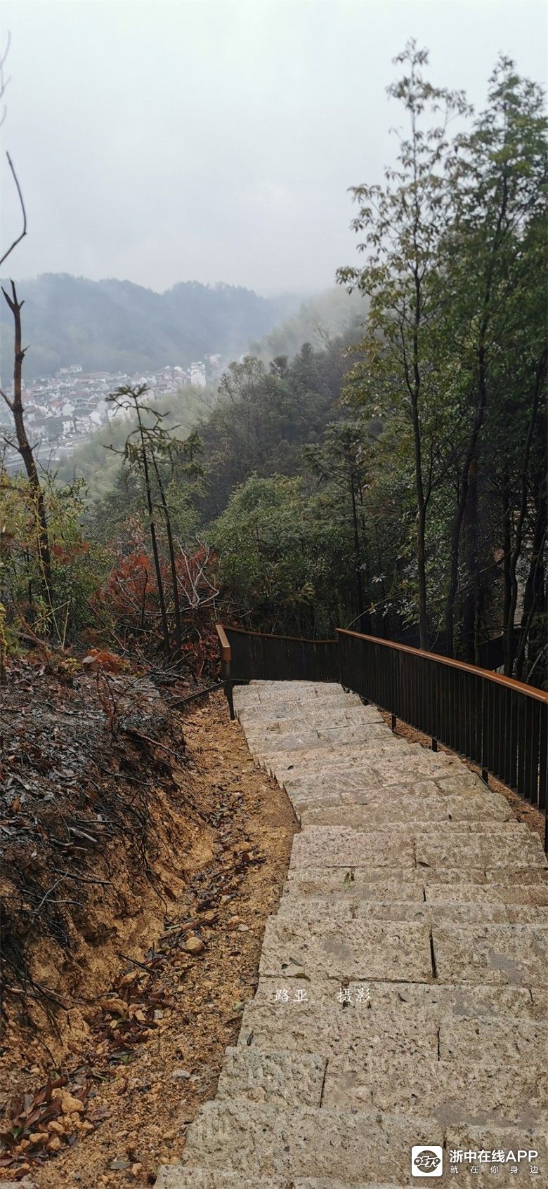 换个角度看安地后山青阳山